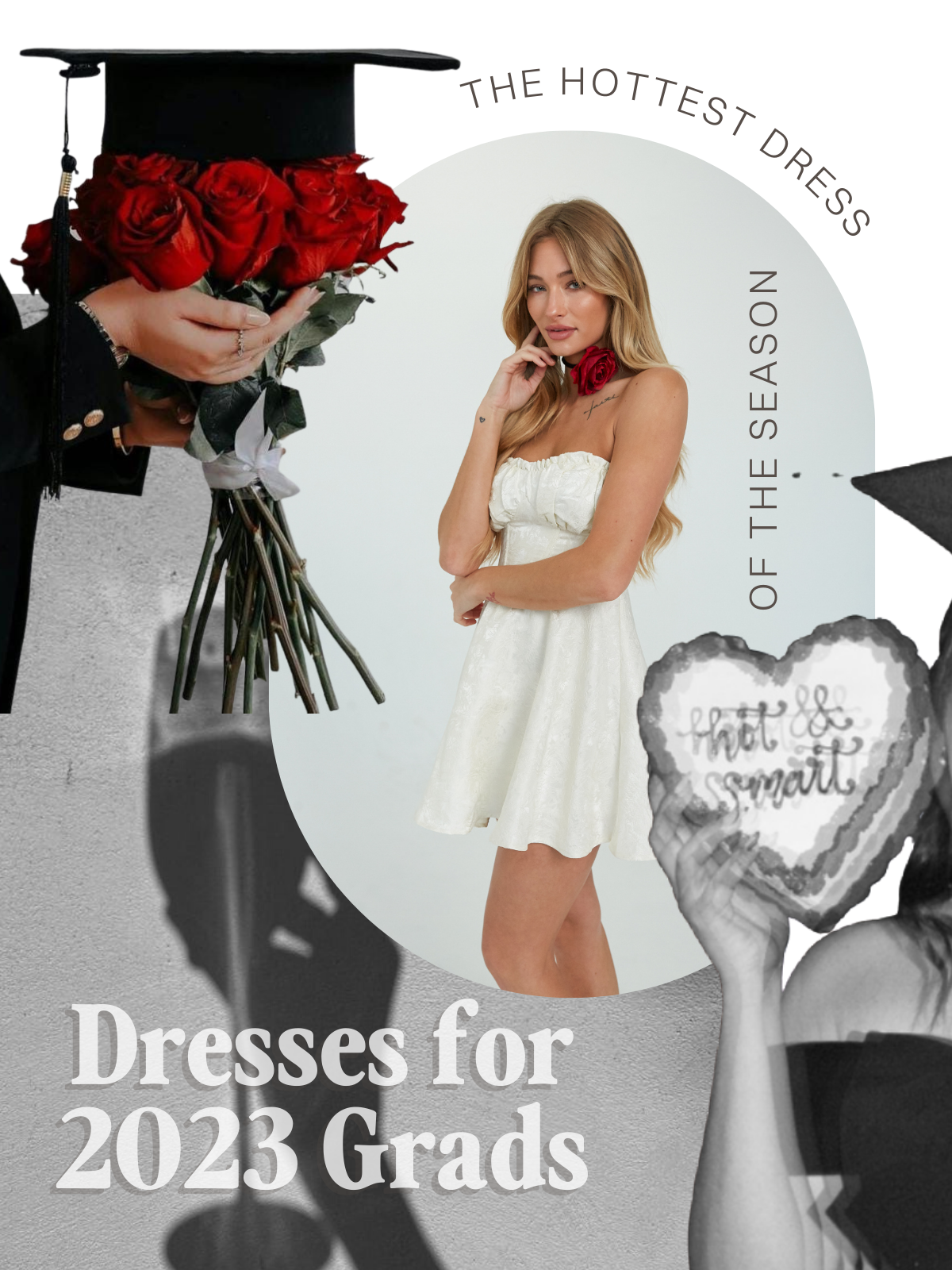 Smart dresses for graduation on sale